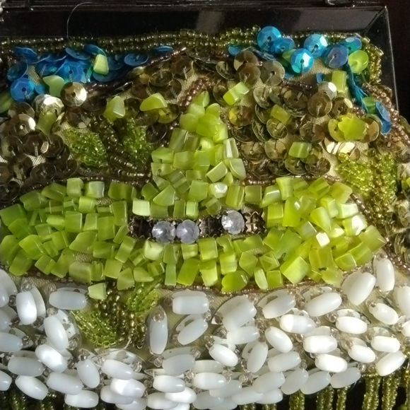 Vintage beaded purse - Picture 2 of 5